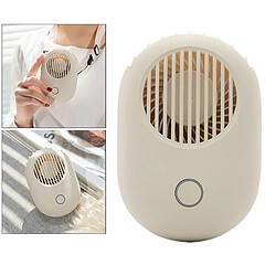 Acheter Mini Ventilateur électrique Extérieur Sans Lame Avec Collier De Chargement USB Ventilateur Blanc