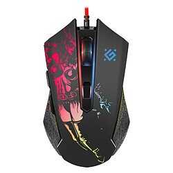 Gaming, optic, wired mouse DEFENDER GM-880L WARFAME 12800dpi 8P RGB