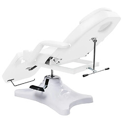 Acheter vidaXL Table de massage Blanc 180x62x(86,5-118) cm