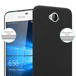 Avis Cadorabo Coque Nokia Lumia 650 Etui en Noir