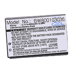 Vhbw Batterie LI-ION pour SAMSUNG GT-C3630, GT-C3630C, GT-S5350 Shark, GT-C3630C, GT-C3230 remplace EB483450VU