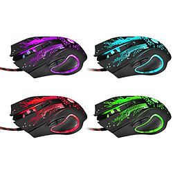 6D USB Filaire Gaming Mouse 3200 dpi 6 Boutons LED Optique Professionnel Pro Souris Gamer Ordinateur Souris pour PC Portable