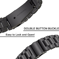 Avis PHONECARE Bracelet en Acier Inoxydable Taille Ajustable Avec Fermoir par Clic + Outil pour Oppo Watch 2 46mm Wi-Fi - Or