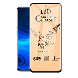 PHONECARE Film de Verre Trempé CeramicGlass Full Cover pour Xiaomi Redmi Note 10 Pro+