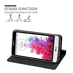 Acheter Cadorabo Coque LG G3 MINI / G3 S Etui en Noir