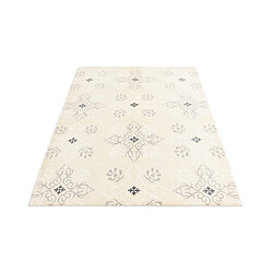 Avis Vidal Tapis de laine 185x124 beige Darya