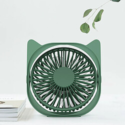 (Vert) Mini Ventilateur de Table Usb Ventilateur De Bureau Dortoir Silencieux Portable Fonctionnement Mécanique