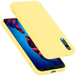 Cadorabo Coque Huawei P20 Etui en Jaune