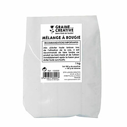 Graines Creatives Cire pour fabrication de bougie 2 kg