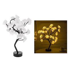 Avis USB 24 LED Rose Tree Light Chambre Salon Saint Valentin Party Decor Blanc