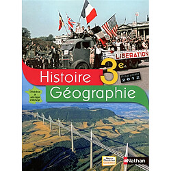 Histoire-géographie 3e : programme 2012 : grand format - Occasion