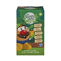 Hasbro Mr. Potato Head Goes Green, 15 pieces en matiere plastique d'origine végétale, jouet pour enfants