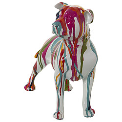 Avis Figurine Décorative Alexandra House Living Multicouleur Plastique Chien Peinture 13 x 29 x 26 cm