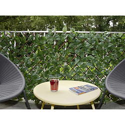 Avis NATURE Treillis osier feuillage PE 180x90 cm