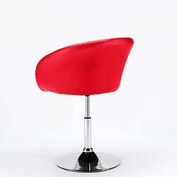 Acheter Superstool Tabouret Fauteuil en faux cuir Austin Design moderne | Rouge