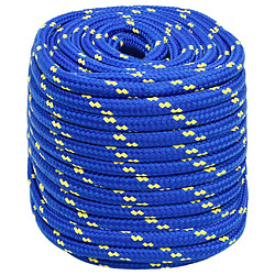 vidaXL Corde de bateau Bleu 18 mm 25 m Polypropylène