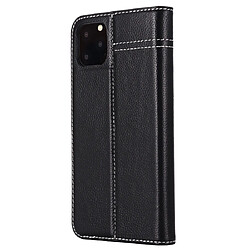 Avis Wewoo Coque Pour iPhone 11 Pro GEBEI Etui de protection en cuir à rabat avec support et fentes cartes Noir