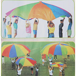 5m Enfants Jouent Arc-en-parachute Jeu De Plein Air Exercice De La Famille Du Sport Jouet