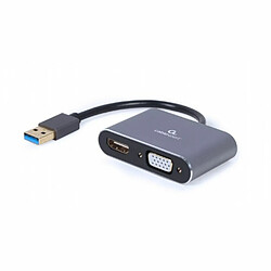 Adaptateur USB vers VGA/HDMI GEMBIRD