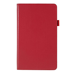 Etui en PU rouge pour votre Samsung Galaxy Tab A 8.0 Wi-Fi (2019) SM-T290