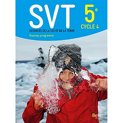 SVT, sciences de la vie et de la Terre 5e, cycle 4 : nouveau programme - Occasion