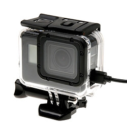 Wewoo Pour GoPro HERO6 / 5 Squelette boîtier de protection + couvercle arrière creux avec boucle de base de montage et vis, pas besoin de démonter la lentille pas cher