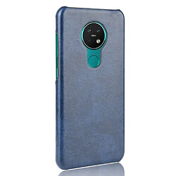 Avis Wewoo Coque Rigide Pour Nokia 7.2 / 6.2 antichoc Litchi PC + Etui PU Bleu