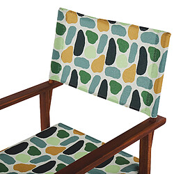 Acheter Beliani Chaise de jardin CINE Bois Multicolore