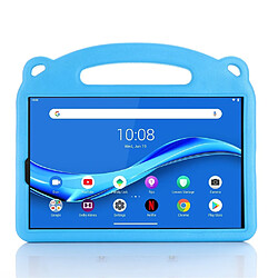 Coque en TPU antichoc, avec support, léger, EVA bleu pour votre Lenovo Tab M10 Plus TB-X606F