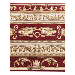 Vidal Tapis de couloir en laine 201x81 rouge Darya pas cher