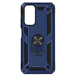 Avizar Coque Redmi Note 11/11s Antichoc Hybride Bague Support Vidéo bleu