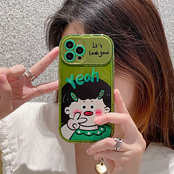 GUPBOO Étui pour iPhone13ProMax Funny Duzui Girl Coque de téléphone drôle Petite amie Personnalité