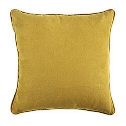 Thedecofactory SUEDEN - Coussin en suédine jaune 40x40