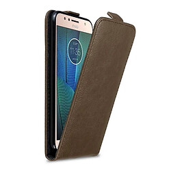 Cadorabo Coque Motorola MOTO G5S PLUS Etui en Marron