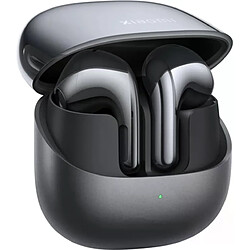 Casque Xiaomi Buds 5 Bluetooth 5.4 TWS - Microphone intégré - Autonomie de la batterie jusqu'à 6 heures - Suppression active du bruit - Contrôle tactile - Couleur Noir Chrome 