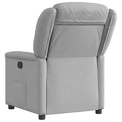 Acheter vidaXL Fauteuil inclinable gris nuage tissu