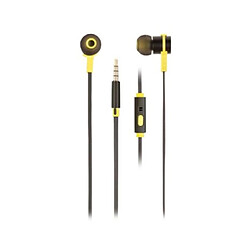 ? Ngs Cross Rally Crossrallyblack-Jack Casque 3,5 mm Câble Microphone 120 mm Noir/Jaune