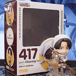 Acheter Universal Attaque Titan Anime Figures Levi 417 Action Figures Ver.PVC Cutie Toys Modèle Poupée Enfant Brinis | Action Figures(blanche)