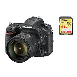 NIKON D750 KIT AF-S 24-85MM F3.5-4.5G ED VR + 64GB SD card