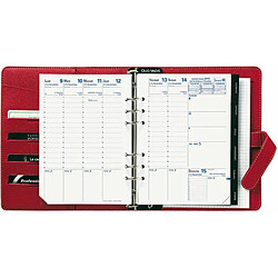 Quo Vadis 200260Q Agenda civil Organiseur Timer 21 Planing 15x21cm Noir Ann?e 2014 2015