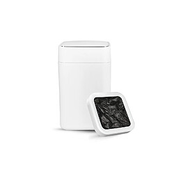 TOWNEW - T1 Smart Waste Bin, blanc, capacité 15,5 litres