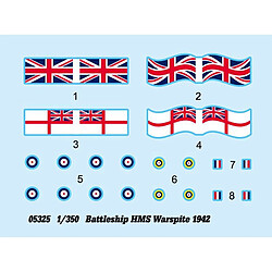 Acheter Trumpeter Maquette Bateau Battleship Hms Warspite 1942