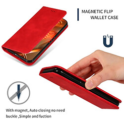 Avis Wewoo Housse Coque Etui en cuir avec rabat horizontal magnétique Business Skin Feel pour Redmi Note7 et Redmi Note7 Pro Rouge