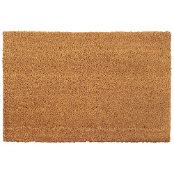 vidaXL Tapis de porte naturel 40x60 cm fibre de coco touffeté