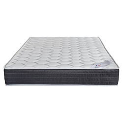 Acheter Ebac Matelas + sommier tapissier 160x200 Ressorts - Ramage - Soutien ferme