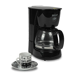 Avis Sogo MACHINE À CAFÉ DRIP - 0.6L - 4/6 CUPS - 650W