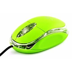 Esperanza Titanum USB Optique 1000DPI Droitier Vert souris - Souris (Droitier, Optique, USB, 1000 DPI, Vert)