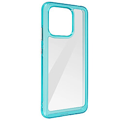 Avizar Coque Antichoc pour Xiaomi Redmi 12C Dos Rigide Bloc Caméra Surélevé Turquoise