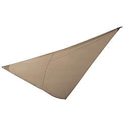 ESSENCIEL GREEN Voile D'ombrage Triangulaire Taupe - 1 Housse + 3 Cordes Inclus 5x5x5 M - Mobilier de Jardin