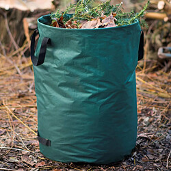 Nature Sac poubelle de jardin Rond 240 L Vert